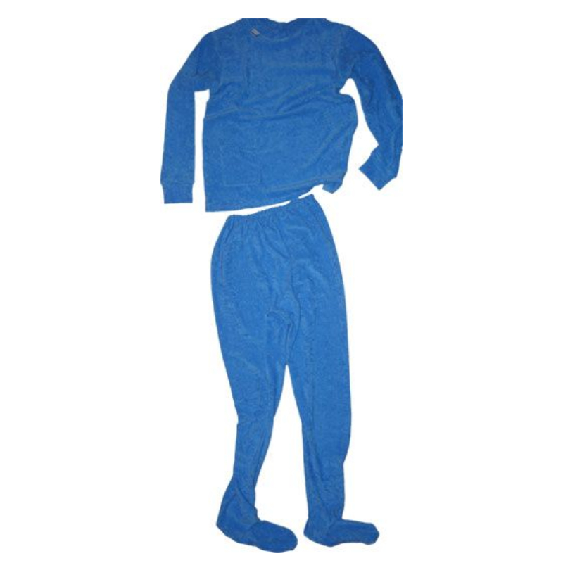Pyjama deux pièces avec pieds | en polaire – Image 2