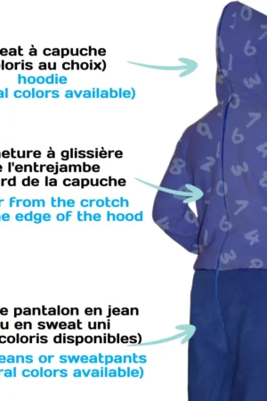 Combinaison anti-déshabillage abdl-shopping