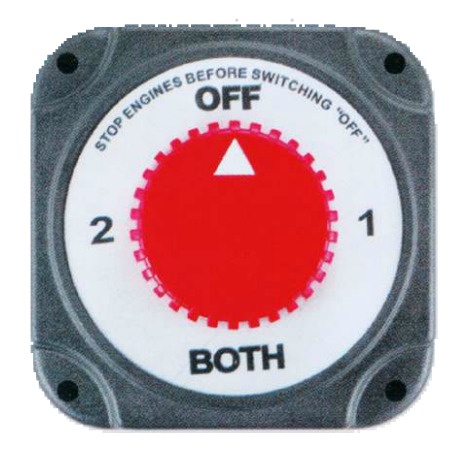 Batterie-Umschalter Einbaumodell,12V/350Amp
