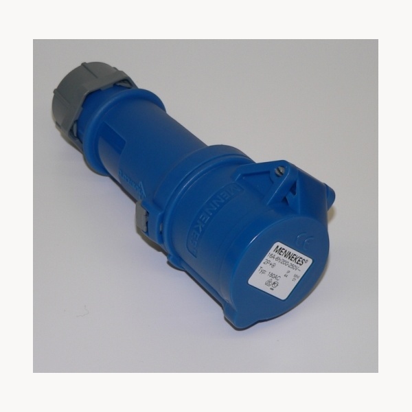 CEE Kupplungssteckdose 220 V, 3x16 Amp.
