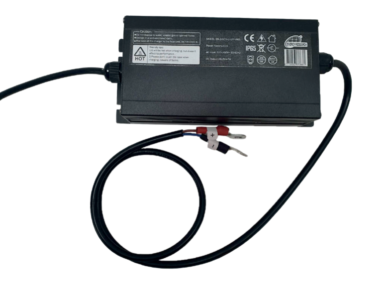 LadegerÃ¤t fÃ¼r LiFePO4 Batterie 24V 7A IP65
