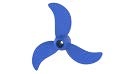 ePropulsion Navy 6.0. Ersatzpropeller Low Pitch 3-flÃ¼gelig