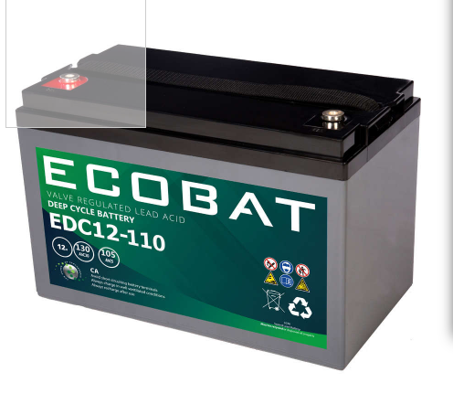 Ecobat Deep Cycle AGM Batterie 110Ah