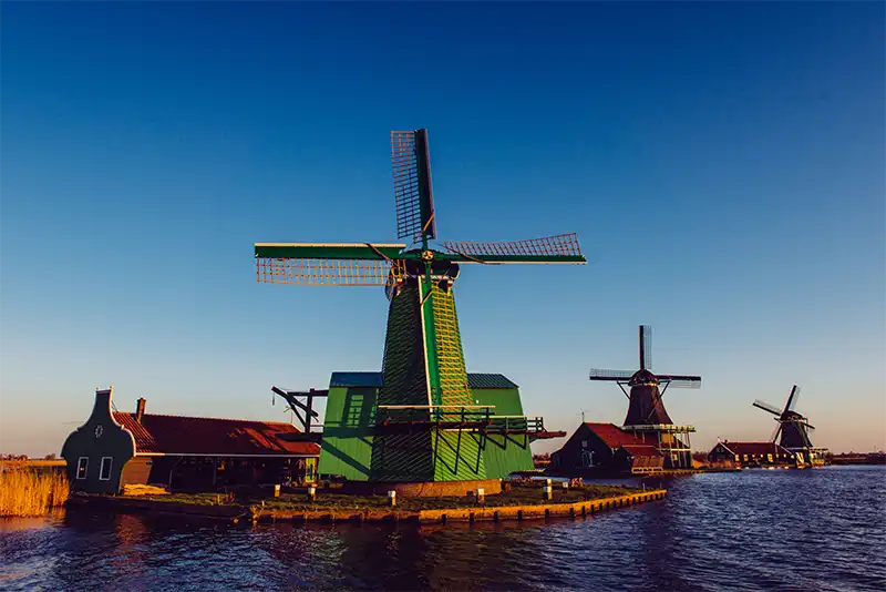 camera crew in Amsterdam