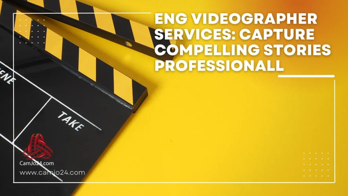 ENG Videographer Services: Capture Compelling Stories Professionall