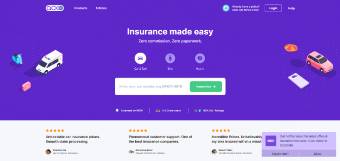 Acko General Insurance