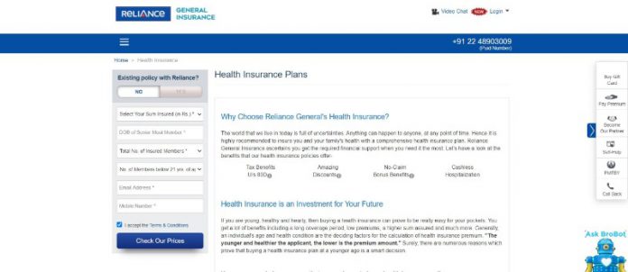 Reliance Health Insurance Limited