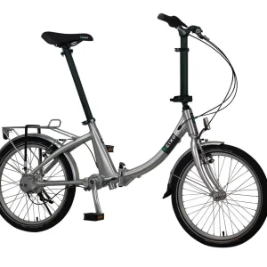 Beixo Compact Low bicicleta plegable sin cadena con cardan