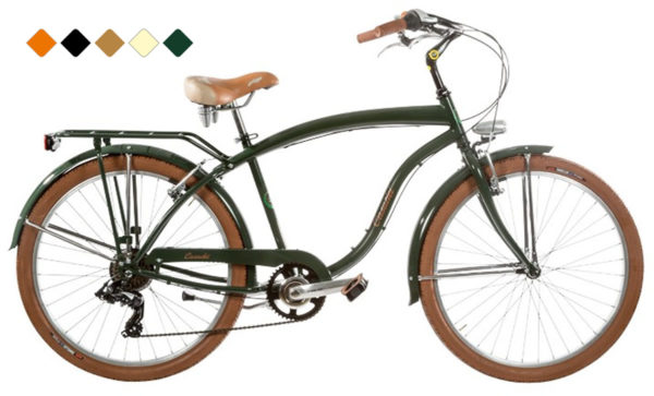 Bicicleta Cruiser Beach U26 7v