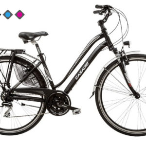 Bicicleta trekking Aura D28 Acera 24v FS