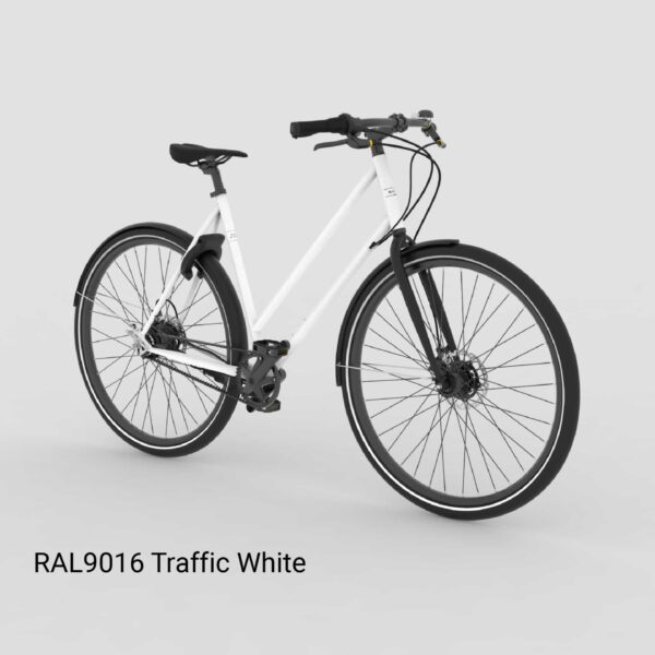 Brik Belt Lady bicicleta holandesa con correa de carbono