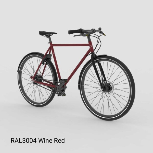 Brik Belt Man bicicleta holandesa con correa de carbono