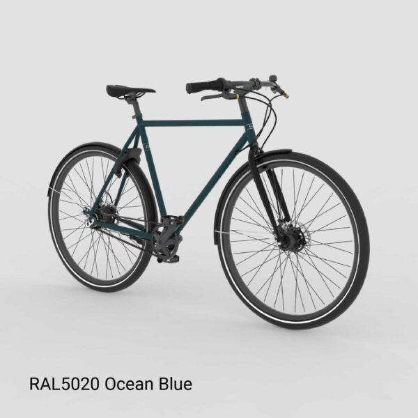 Brik Belt Man bicicleta holandesa con correa de carbono