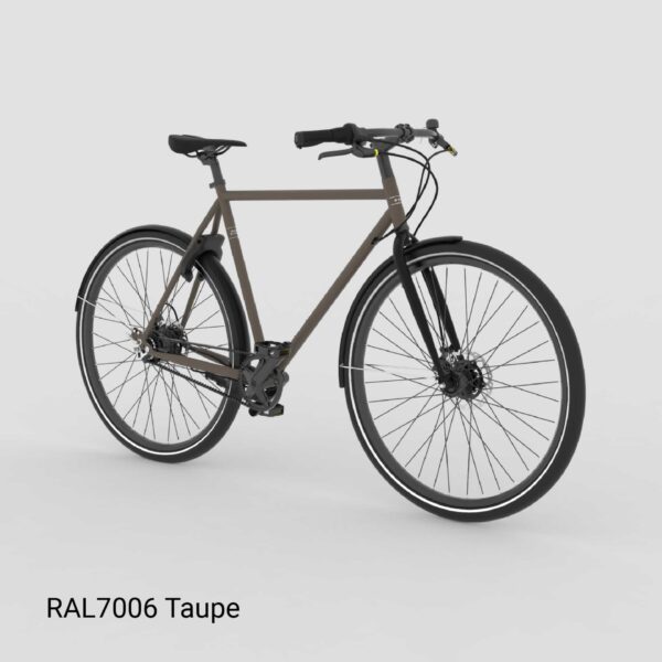 Brik Belt Man bicicleta holandesa con correa de carbono