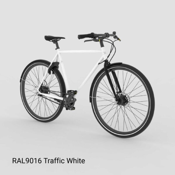 Brik Belt Man bicicleta holandesa con correa de carbono