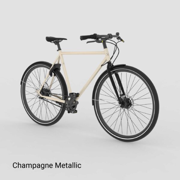 Brik Belt Man bicicleta holandesa con correa de carbono