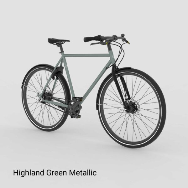 Brik Belt Man bicicleta holandesa con correa de carbono