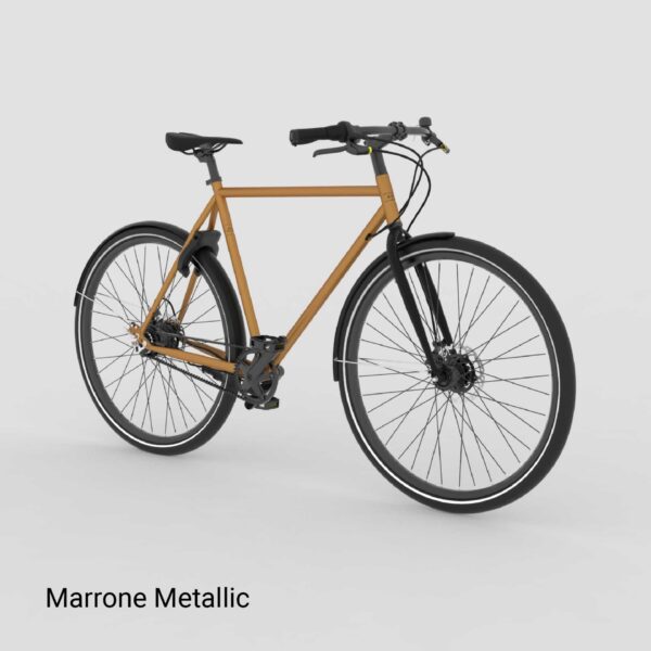 Brik Belt Man bicicleta holandesa con correa de carbono