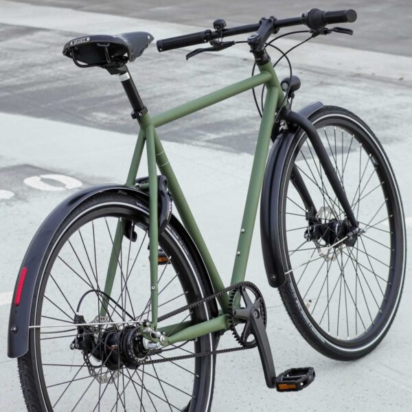 Brik Belt Man bicicleta holandesa con correa de carbono