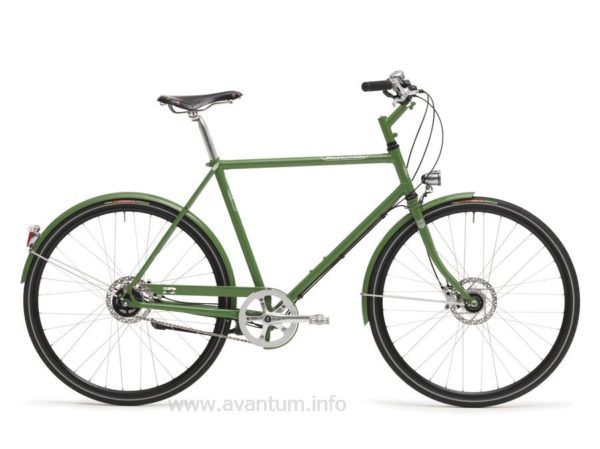 Retrovelo Alfons 28 bicicleta clasica con frenos disco