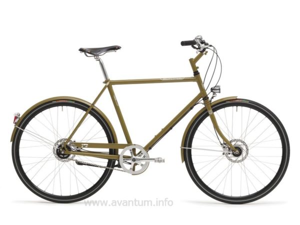 Retrovelo Alfons 28 bicicleta clasica con frenos disco