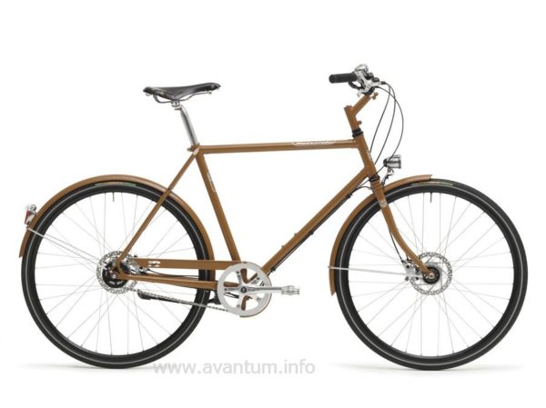 Retrovelo Alfons 28 bicicleta clasica con frenos disco