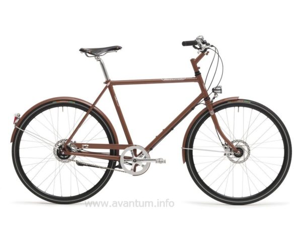 Retrovelo Alfons 28 bicicleta clasica con frenos disco