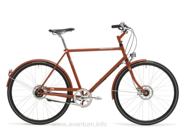 Retrovelo Alfons 28 bicicleta clasica con frenos disco