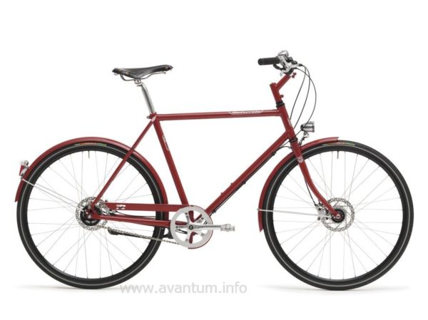 Retrovelo Alfons 28 bicicleta clasica con frenos disco