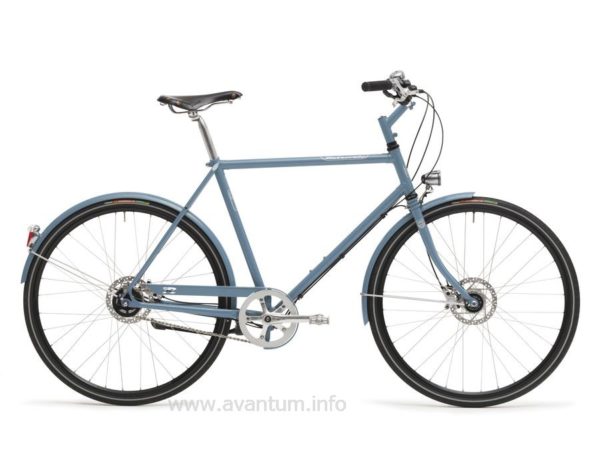 Retrovelo Alfons 28 bicicleta clasica con frenos disco