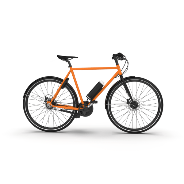 Brik Pendix Man bicicleta eléctrica motor central correa de carbono