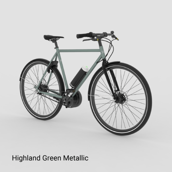 Brik Pendix Man bicicleta eléctrica motor central correa de carbono