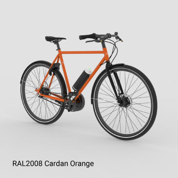 Brik Pendix Man bicicleta eléctrica motor central correa de carbono