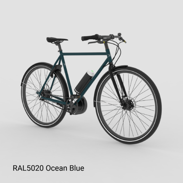 Brik Pendix Man bicicleta eléctrica motor central correa de carbono