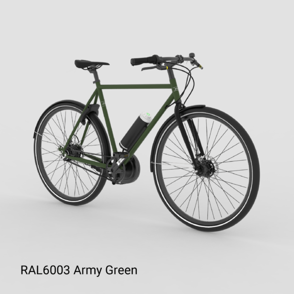 Brik Pendix Man bicicleta eléctrica motor central correa de carbono