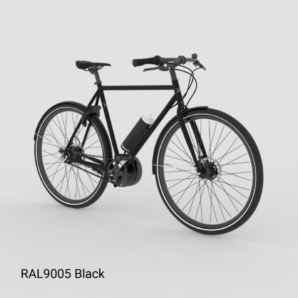 Brik Pendix Man bicicleta eléctrica motor central correa de carbono