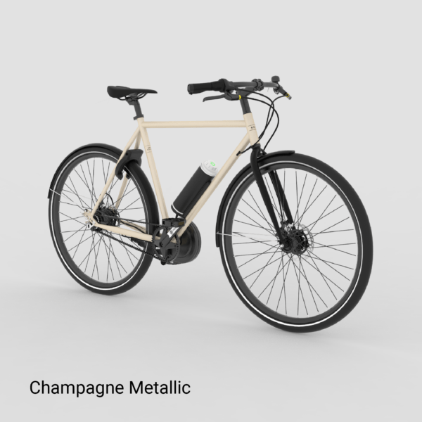 Brik Pendix Man bicicleta eléctrica motor central correa de carbono