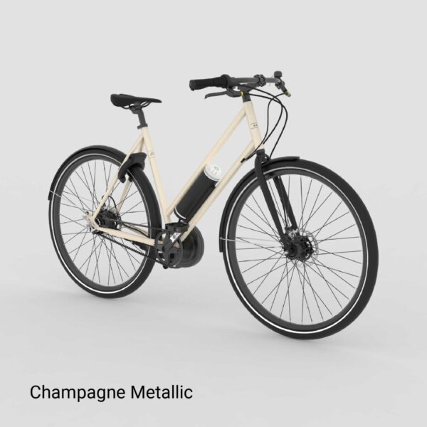 Brik Pendix Man bicicleta eléctrica motor central correa de carbono