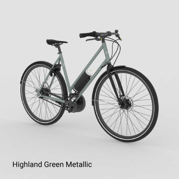 Brik Pendix Man bicicleta eléctrica motor central correa de carbono