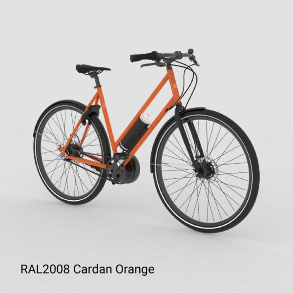 Brik Pendix Man bicicleta eléctrica motor central correa de carbono