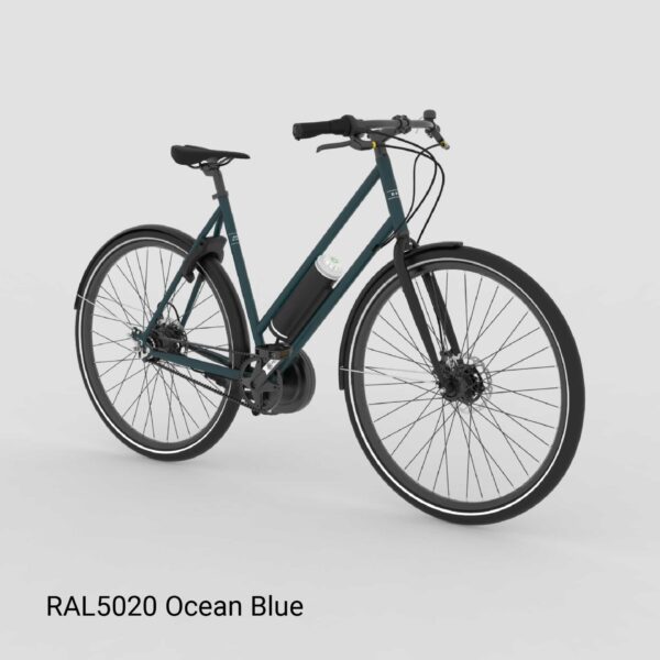Brik Pendix Man bicicleta eléctrica motor central correa de carbono