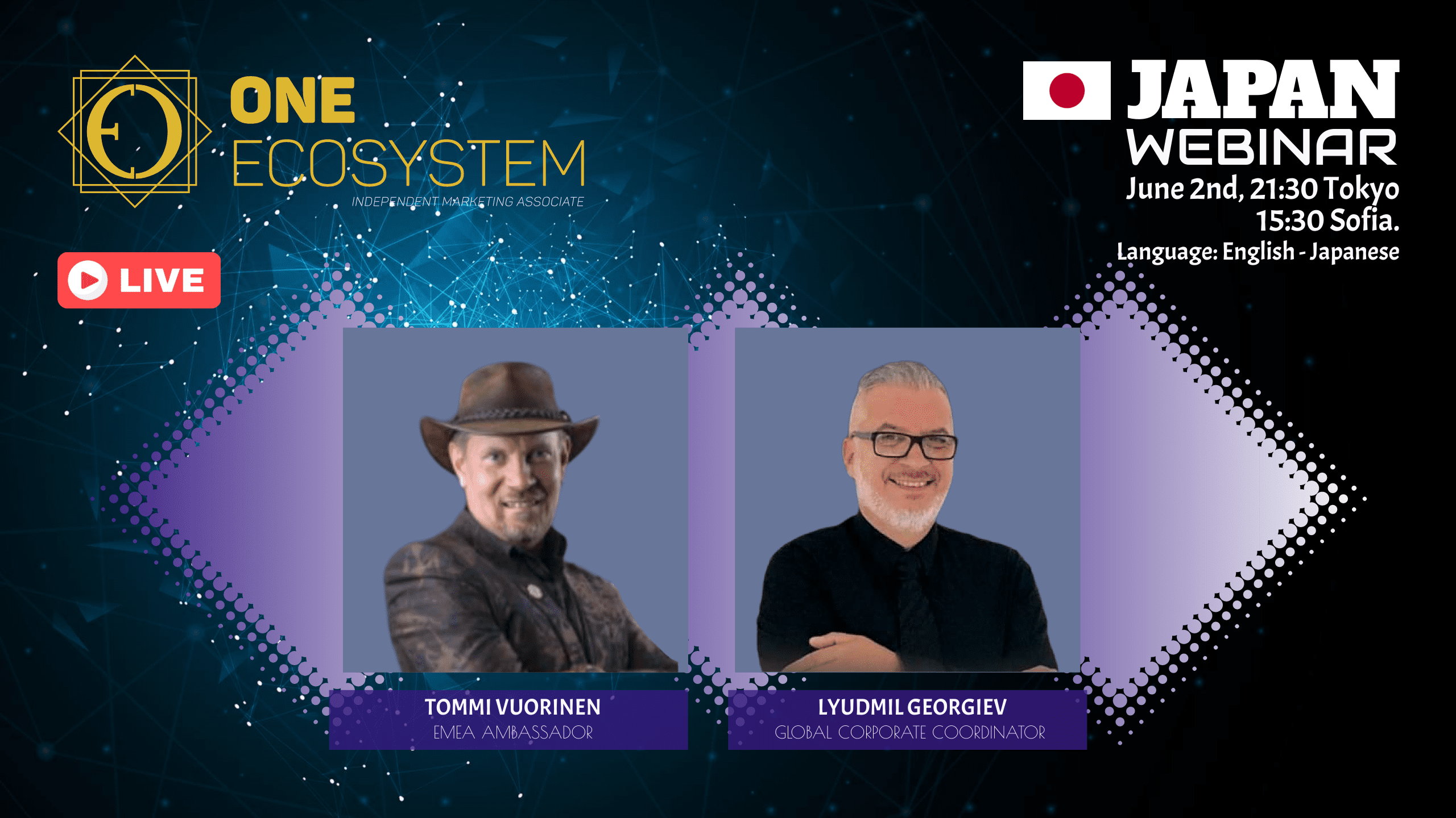 Глобальний корпоративний координатор OneEcosystem та амбасадор EMEA на спеціальному вебінарі