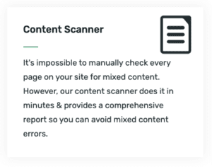 SSL Certificates for WordPress Sites - Personal Lifetime Plan - It's impossible to manually check every page on your site for mixed content.