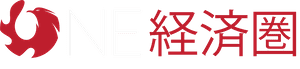 左側に様式化された赤い炎のアイコンが描かれたロゴ。右側には「ONE」という文字が白で表示され、その後に赤い中国語の文字が 3 つ続きます。