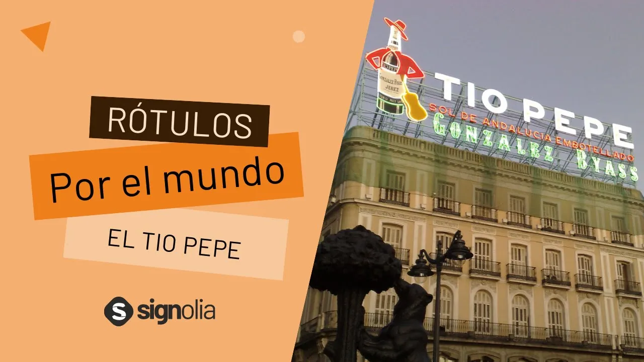 Rótulo Tío Pepe