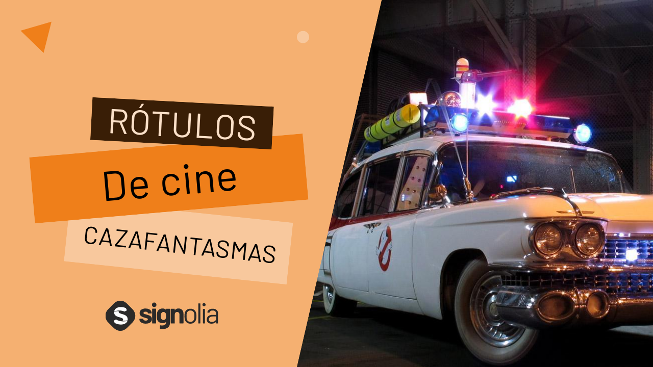 rotulo de cazafantasmas