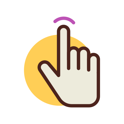 A hand with a finger pointing at something.