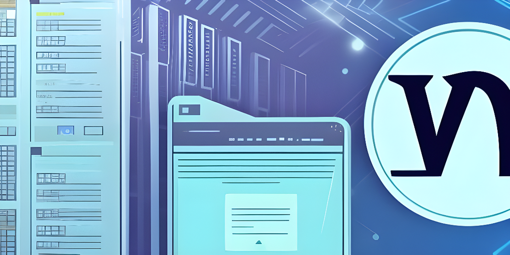 An image of a WordPress website with the word "v" highlights the process of finding the perfect hosting solution.
