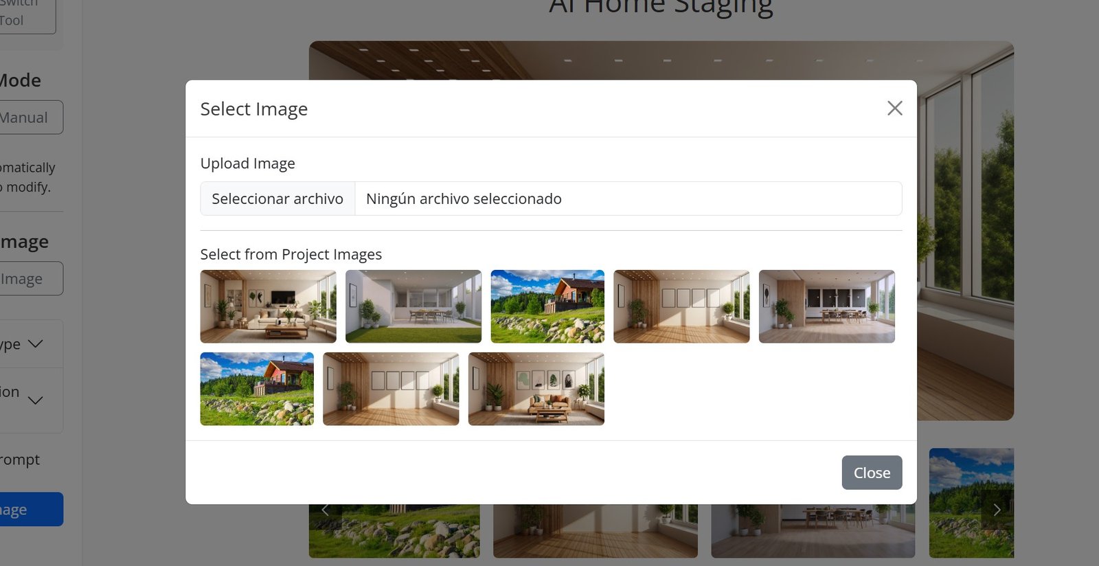 Step 1 - Upload image
