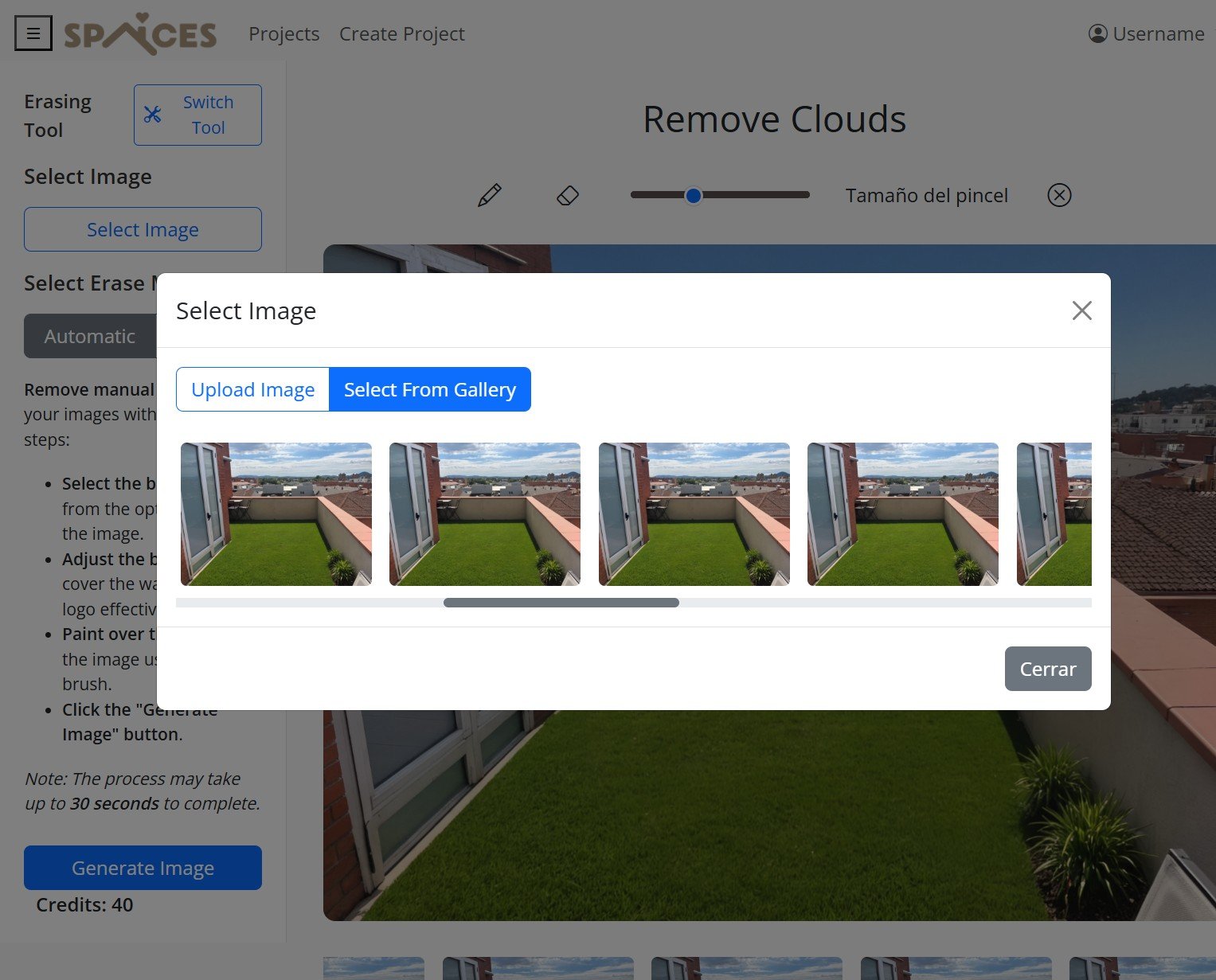 Upload exterior image